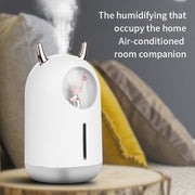 Household Small Moisturizing Aromatherapy Car Creativity Air Bear USB Humidifier LED Mist Maker