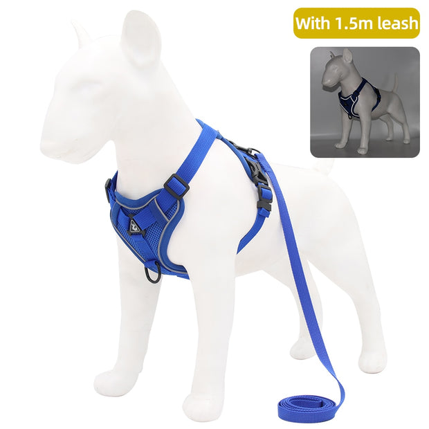 Adjustable Reflective Traction Leash Set - Tush Store