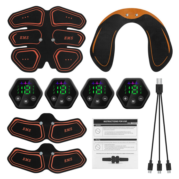 Muscle Stimulator EMS Abdominal Hip Toner - Tush Store