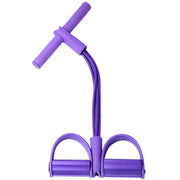 4 Resistanc Elastic Pull Ropes Exerciser Rower - Tush Store
