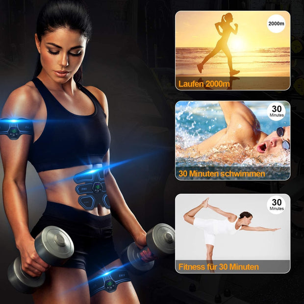 Muscle Stimulator EMS Abdominal Hip Toner - Tush Store