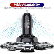 4 Ports USB Car Charge 48W Quick 7A Mini Fast Charging For iPhone 11 Xiaomi Huawei Mobile Phone Charger Adapter in Car