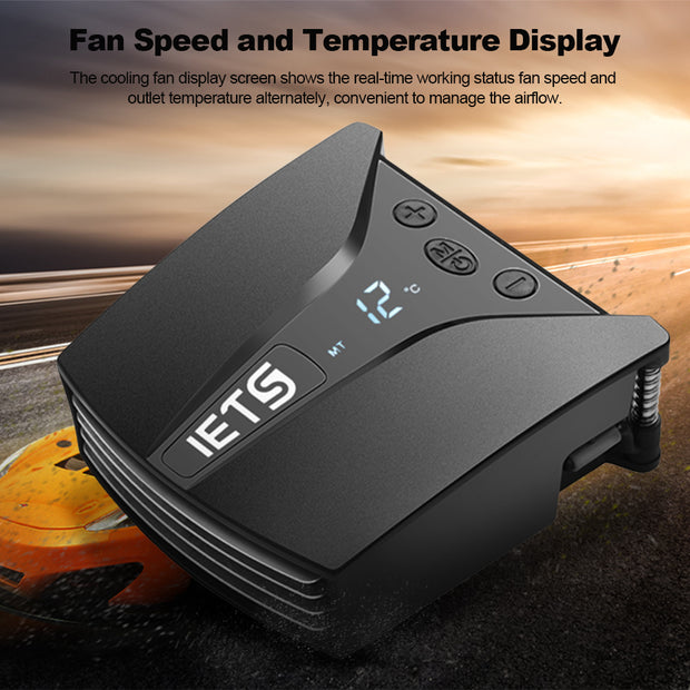 USB Laptop Fan Cooler with Temperature Display - Tush Store