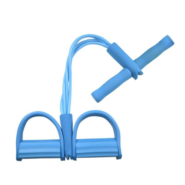 4 Resistanc Elastic Pull Ropes Exerciser Rower - Tush Store