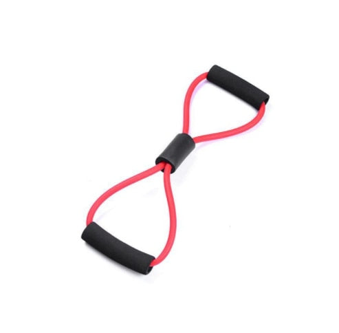 4 Resistanc Elastic Pull Ropes Exerciser Rower - Tush Store