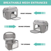 Breathable Pet Portable Foldable Carrier - Tush Store