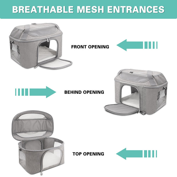 Breathable Pet Portable Foldable Carrier - Tush Store