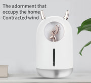 Household Small Moisturizing Aromatherapy Car Creativity Air Bear USB Humidifier LED Mist Maker
