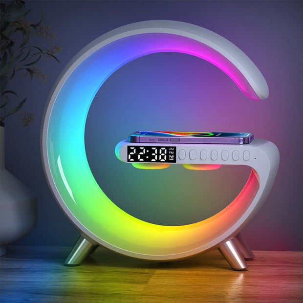 LED Digital Alarm Wireless Charger Lamp - Tush Store