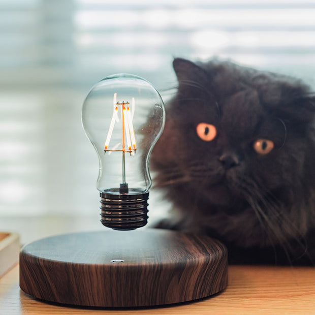 Birthday Gift Magnetic Levitation Lamp Creativity Floating LED Bulb For Floating Light For Room Home Office Decoration