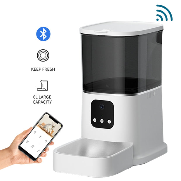 Pet Automatic Smart Food Dispenser - Tush Store