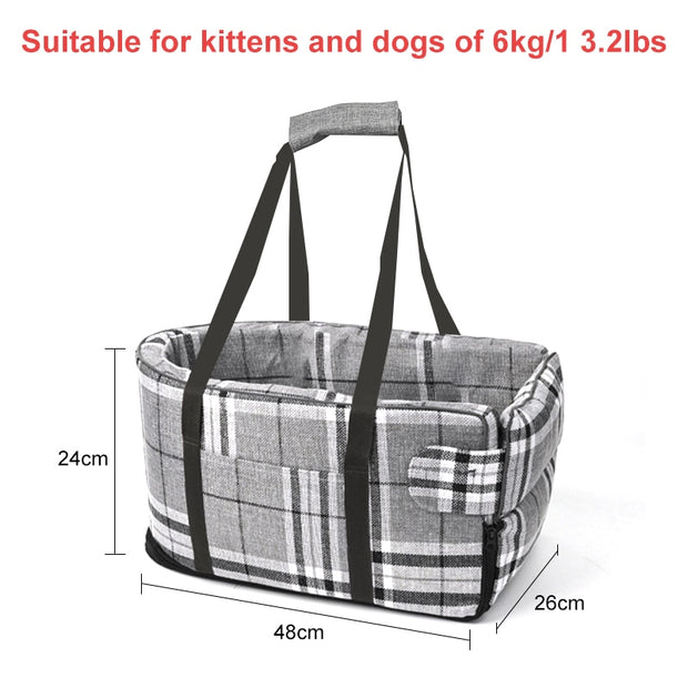 Portable Cat Dog Bed Travel Central Control Carrier - Tush Store