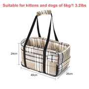 Portable Cat Dog Bed Travel Central Control Carrier - Tush Store