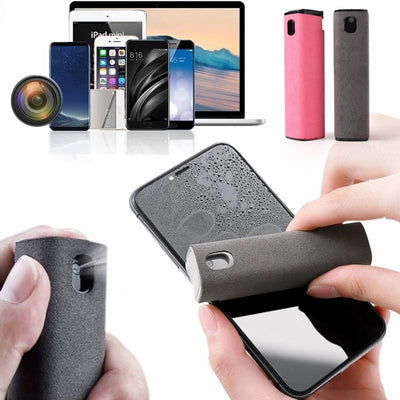 2 In 1 Phone Screen Cleaner Spray - Tush Store