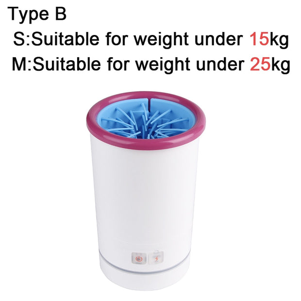 Automatic Electric Portable Pet Foot Paw Cleaner - Tush Store