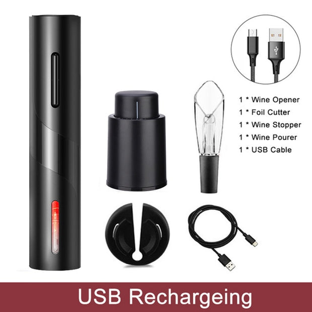 Automatic Electric Wine Bottle Opener - Tush Store