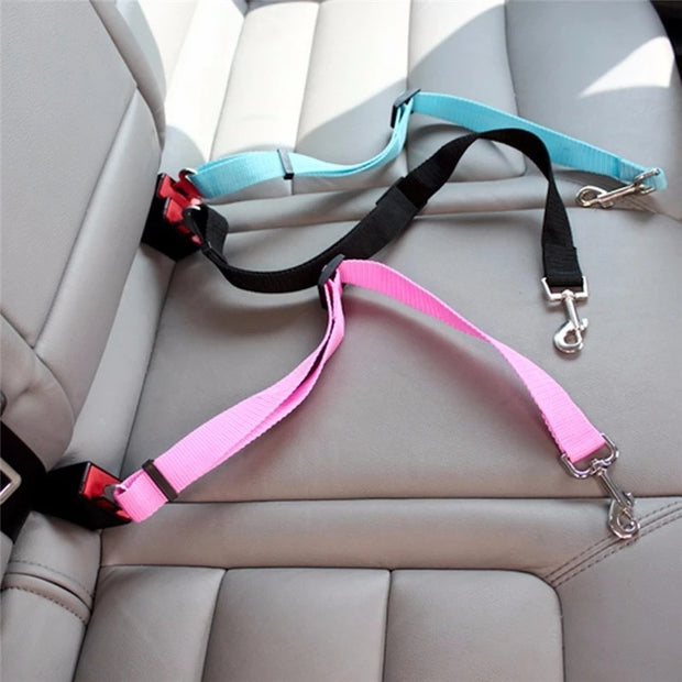 Adjustable Pet Car Seat Belt Collar - Tush Store