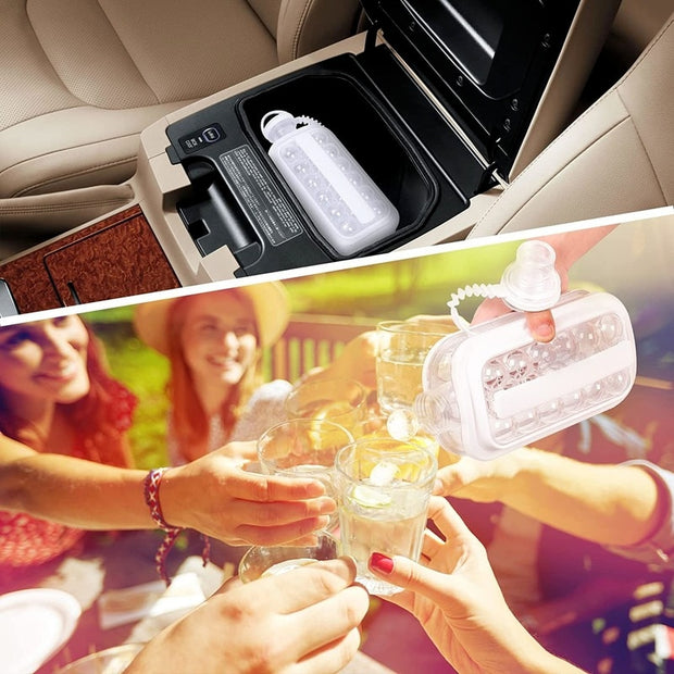 2 In 1 Multi-function Ice Cube Mold Gadgets - Tush Store