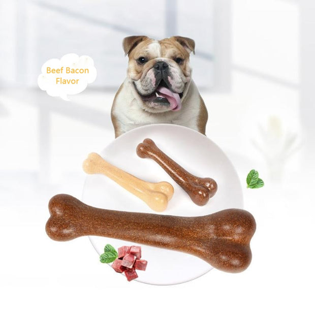 Beef Flavor Bone Non-Toxic Bite Resistance Toys - Tush Store